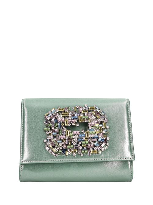 Borsa mini Bella in raso GEDEBE | BELLA MEDIUM SATIN GLOSSYACQUA